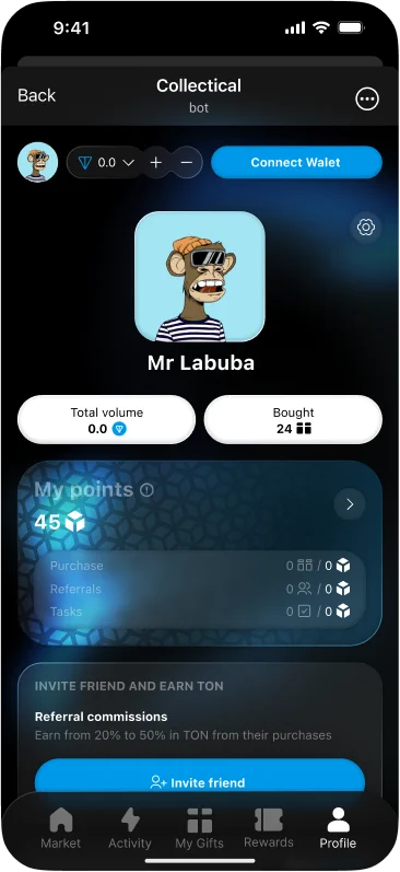 Account of Collectical user